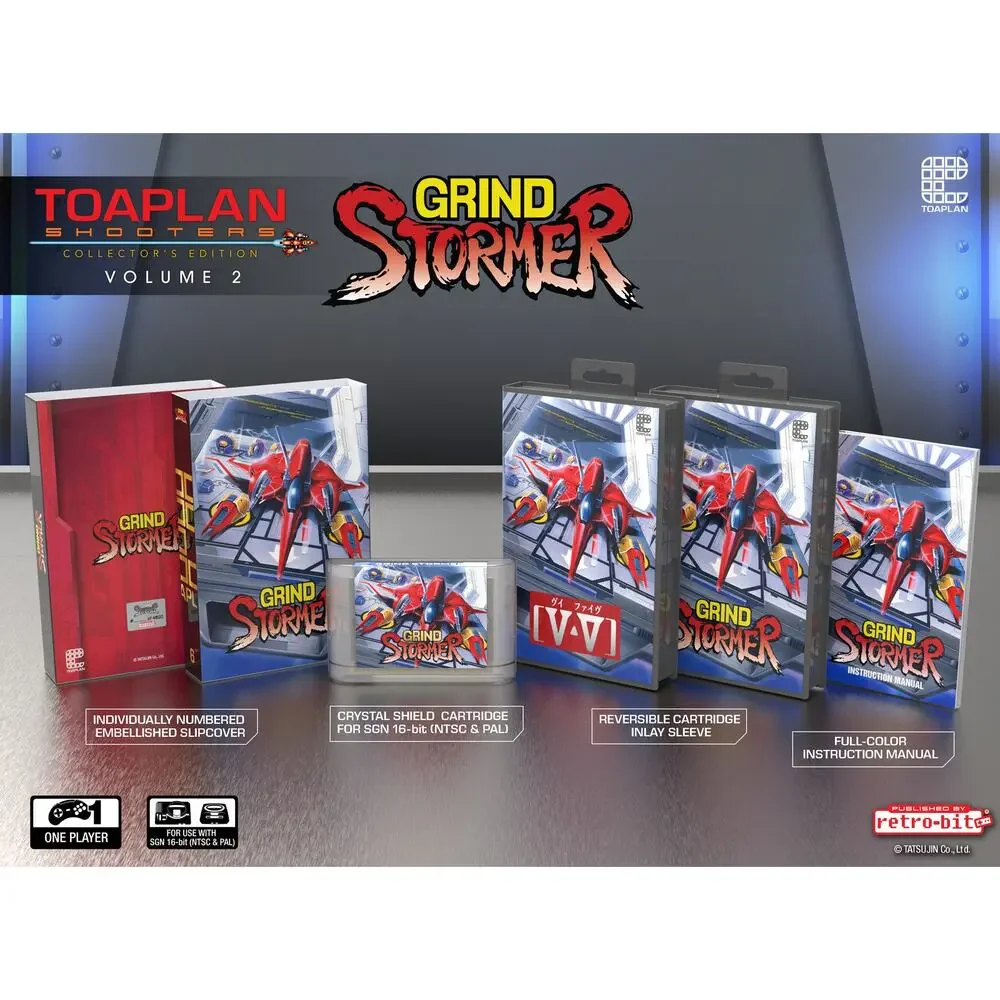 Game - Grind Stormer [Collector's Edition] (NEW) - Genesis - Retro-bit - Sega